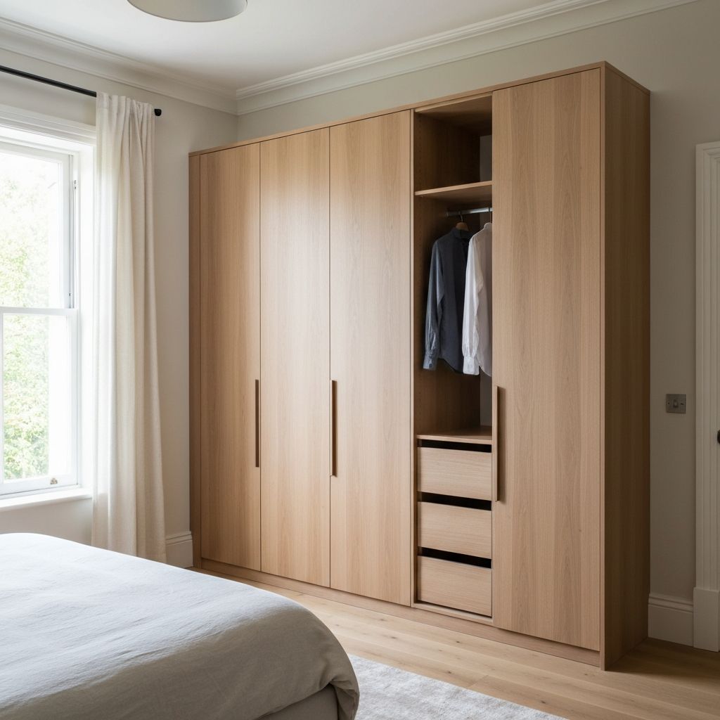 Bespoke fitted wardrobe installation